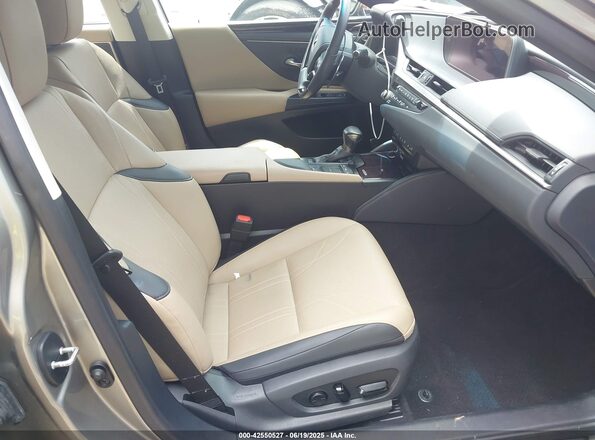 58AFZ1B13MU108112 2021 LEXUS ES Tan Vista interior delantera