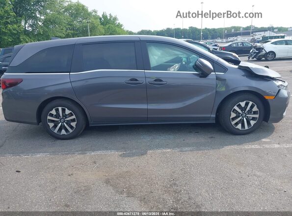 5FNRL6H61SB044586 2025 HONDA ODYSSEY Gray Вид задньої частини салону
