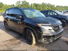2020 Honda Pilot Awd Black Edition Black vin: 5FNYF6H79LB038824
