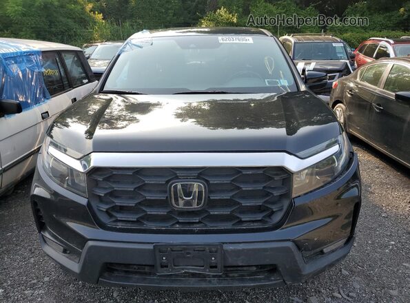 5FNYF8H55PB022183 2023 HONDA PASSPORT Black Դիմացի տեսք