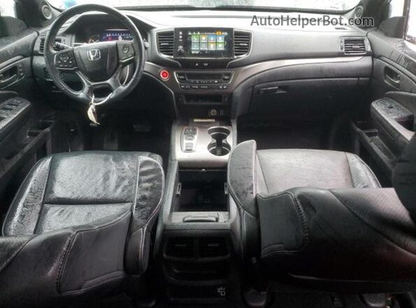 5FNYF8H55PB022183 2023 HONDA PASSPORT Black Առջևի վահանակի տեսք