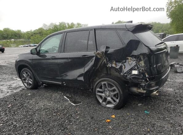 5FNYF8H55PB022183 2023 HONDA PASSPORT Black Հետևի ձախ