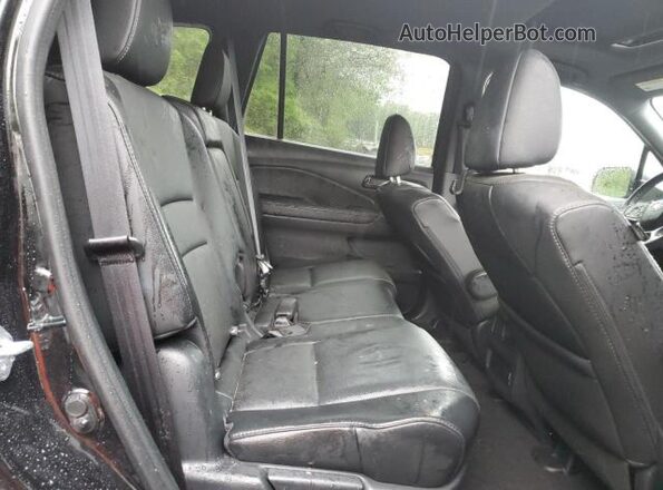5FNYF8H55PB022183 2023 HONDA PASSPORT Black Սալոնի հետևի տեսք