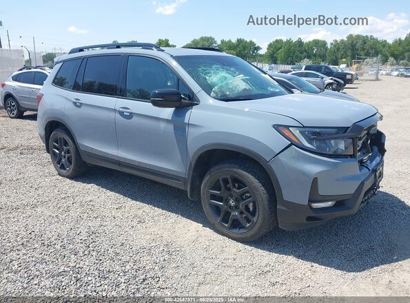 5FNYF8H86RB022593 2024 HONDA PASSPORT Серый Передняя правая четверть