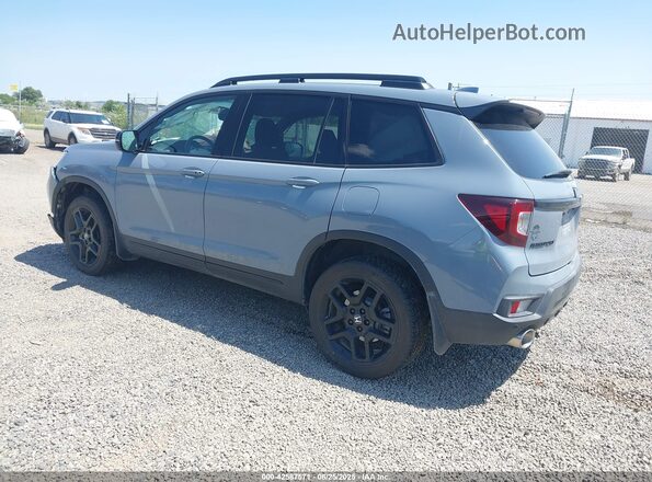 5FNYF8H86RB022593 2024 HONDA PASSPORT Серый Задняя левая четверть