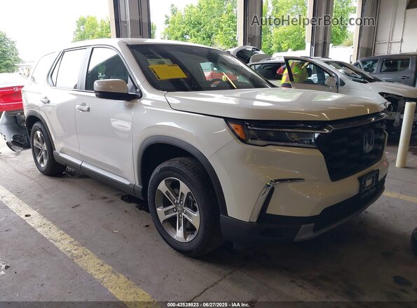 5FNYG1H49SB097666 2025 HONDA PILOT White Delantero derecho