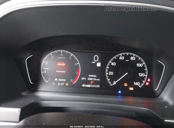 5FNYG1H49SB097666 2025 HONDA PILOT White Vista de los asientos traseros