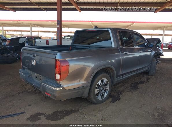 5FPYK2F53HB001854 2017 HONDA RIDGELINE Серый Задняя правая четверть