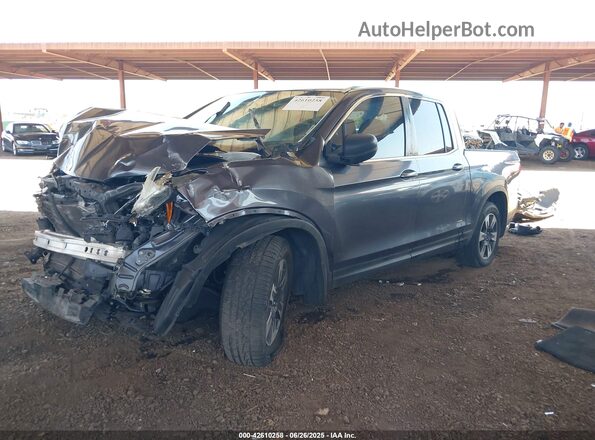 5FPYK2F53HB001854 2017 HONDA RIDGELINE Серый Передняя левая четверть