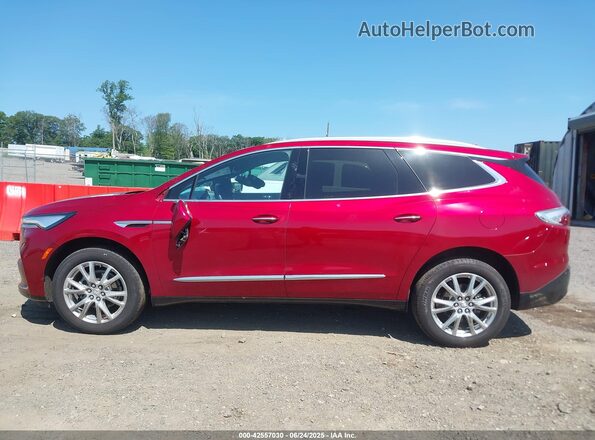 5GAEVAKW8PJ180848 2023 BUICK ENCLAVE Red Սալոնի 360 աստիճան տեսք