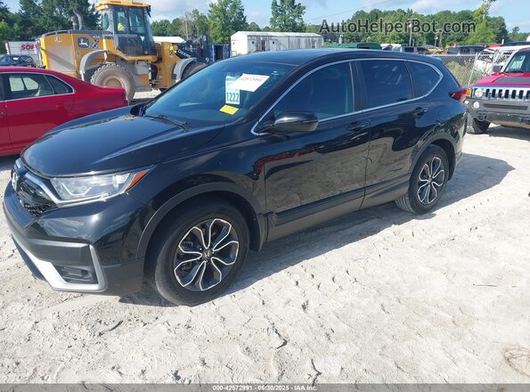 5J6RW1H89ML000874 2021 HONDA CR-V Black წინა მარცხენა ხედი სამი მეოთხედიდან
