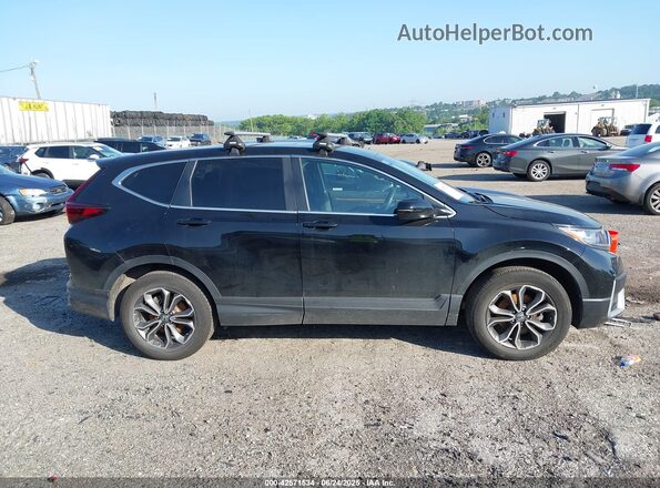 5J6RW2H56MA009698 2021 HONDA CR-V Black Вид щитка приладів