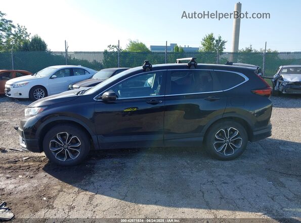 5J6RW2H56MA009698 2021 HONDA CR-V Black Вид задньої частини салону