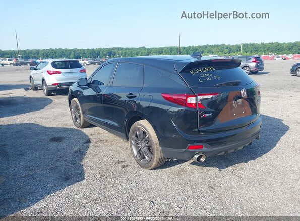 5J8TC1H61PL005883 2023 ACURA RDX Черный Задняя левая четверть