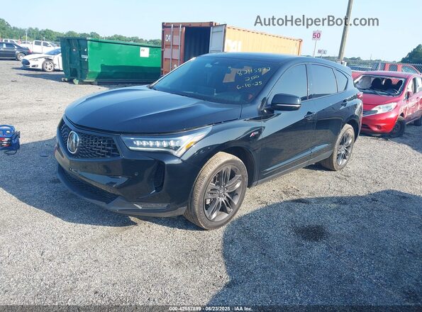 5J8TC1H61PL005883 2023 ACURA RDX Черный Передняя левая четверть