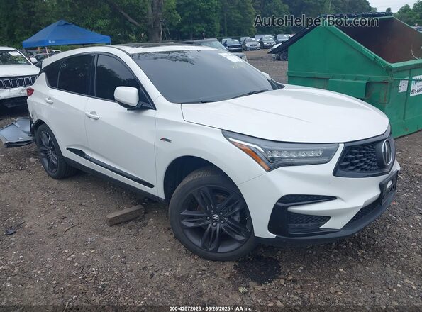 5J8TC2H60ML039279 2021 ACURA RDX Белый Передняя правая четверть