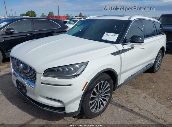 5LM5J7WC1PGL06759 2023 LINCOLN AVIATOR White Front left