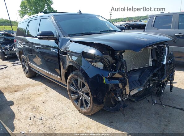 5LMJJ2LG2PEL13966 2023 LINCOLN NAVIGATOR Черный Передняя правая четверть