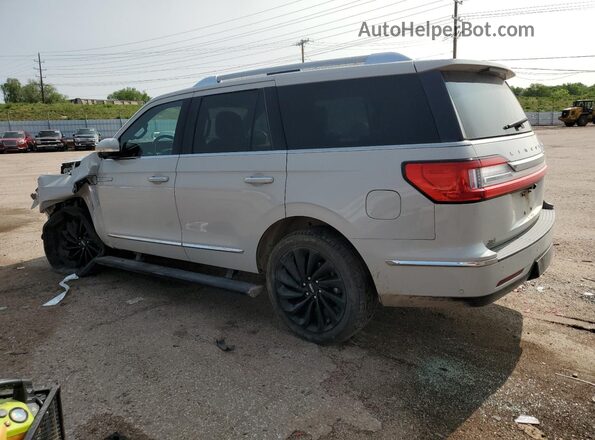 5LMJJ2LT0LEL04125 2020 LINCOLN NAVIGATOR Кремовый Задняя левая четверть