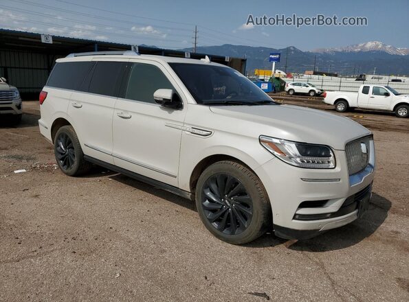 5LMJJ2LT0LEL04125 2020 LINCOLN NAVIGATOR Кремовый Передняя правая четверть