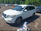 2016 Nissan Pathfinder Platinum/s/sl/sv White vin: 5N1AR2MMXGC620765