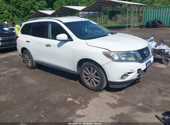 5N1AR2MMXGC620765 2016 NISSAN PATHFINDER White Przód prawy