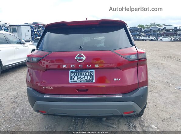 5N1AT3BA1MC690635 2021 NISSAN ROGUE Красный 
