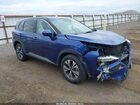 2021 Nissan Rogue Sv Intelligent Awd Blue vin: 5N1AT3BB5MC791363