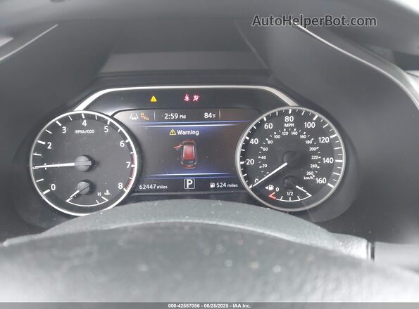 5N1AZ2BJXMC114549 2021 NISSAN MURANO Red Widok tylnych siedzeń