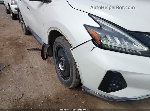 5N1AZ2MS1KN133157 2019 NISSAN MURANO Белый Вид спереди