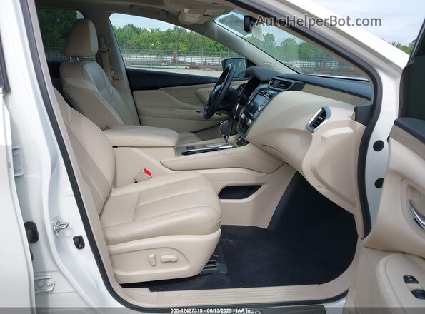 5N1AZ2MS1KN133157 2019 NISSAN MURANO Белый Вид салона спереди