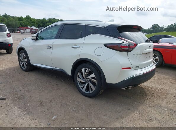 5N1AZ2MS1KN133157 2019 NISSAN MURANO Белый Задняя левая четверть