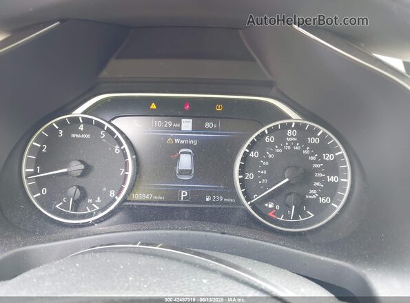 5N1AZ2MS1KN133157 2019 NISSAN MURANO Белый Вид задних сидений