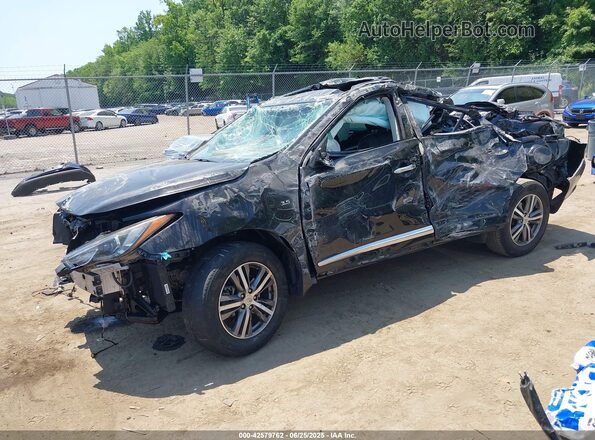 5N1DL0MM5LC549021 2020 INFINITI QX60 Черный Передняя левая четверть