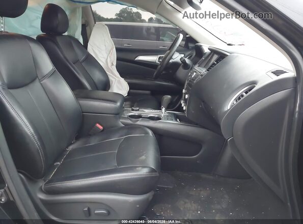 5N1DR2CM6LC616494 2020 NISSAN PATHFINDER Черный Вид салона спереди