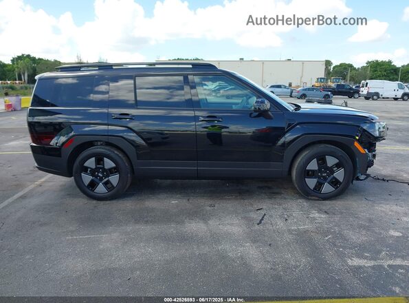 5NMP24G18SH024323 2025 HYUNDAI SANTA FE Black Вид задньої частини салону
