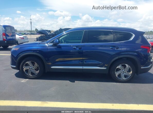 5NMS24AJ4NH388049 2022 HYUNDAI SANTA FE Blue 