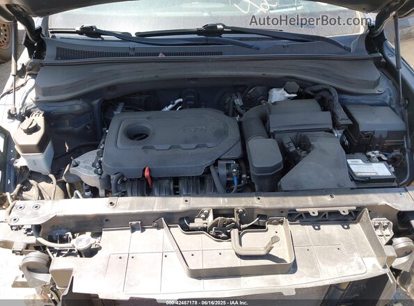 5NMS5CADXLH224393 2020 HYUNDAI SANTA FE Серый Вид сзади