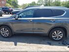 2020 Hyundai Santa Fe Limited Серый vin: 5NMS5CADXLH224393