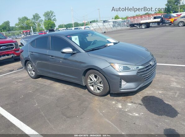 5NPD84LF9LH500909 2020 HYUNDAI ELANTRA Серый Передняя правая четверть