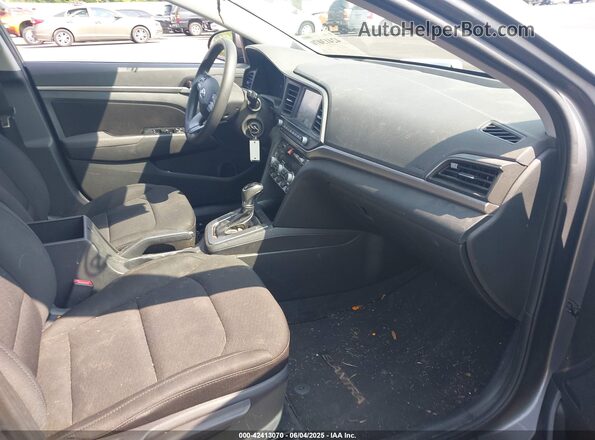 5NPD84LF9LH500909 2020 HYUNDAI ELANTRA Серый Вид салона спереди