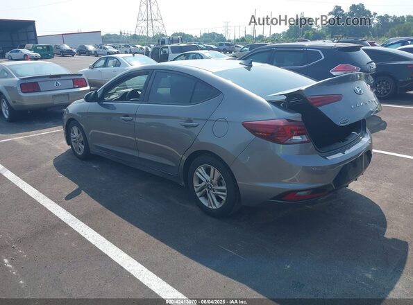 5NPD84LF9LH500909 2020 HYUNDAI ELANTRA Серый Задняя левая четверть