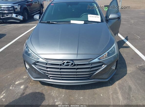 5NPD84LF9LH500909 2020 HYUNDAI ELANTRA Серый Вид спереди