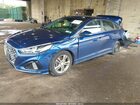 2019 Hyundai Sonata Sel Blue vin: 5NPE34AF5KH785404