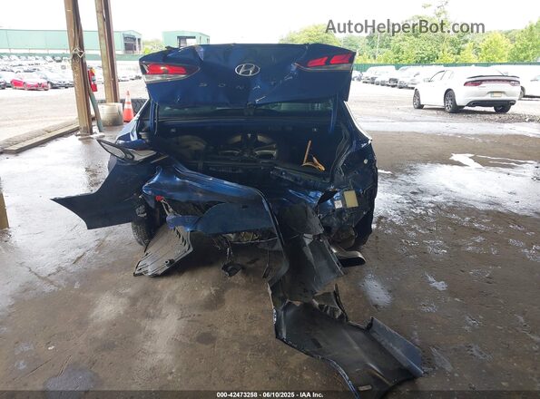 5NPE34AF5KH785404 2019 HYUNDAI SONATA Blue 