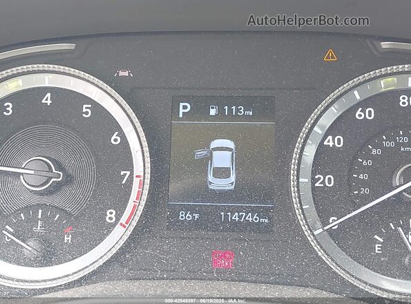 5NPEG4JA2MH124442 2021 HYUNDAI SONATA Gray 