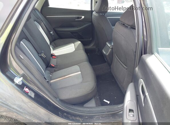 5NPEG4JA2MH124442 2021 HYUNDAI SONATA Gray Widok naklejki z numerem VIN