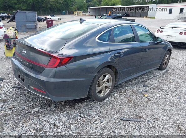 5NPEG4JA2MH124442 2021 HYUNDAI SONATA Gray Tył prawy