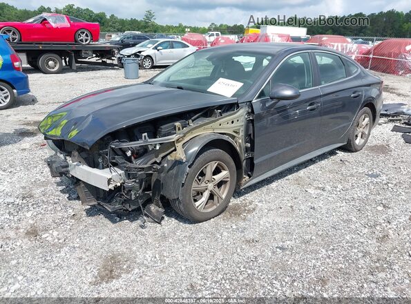 5NPEG4JA2MH124442 2021 HYUNDAI SONATA Gray Przód lewy