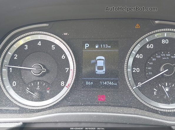 5NPEG4JA2MH124442 2021 HYUNDAI SONATA Gray Widok tylnych siedzeń